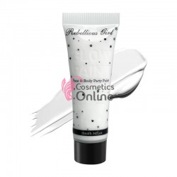 Vopsea Neon pentru Fata și Corp 10ml Glow Paint Alb, 10 ml